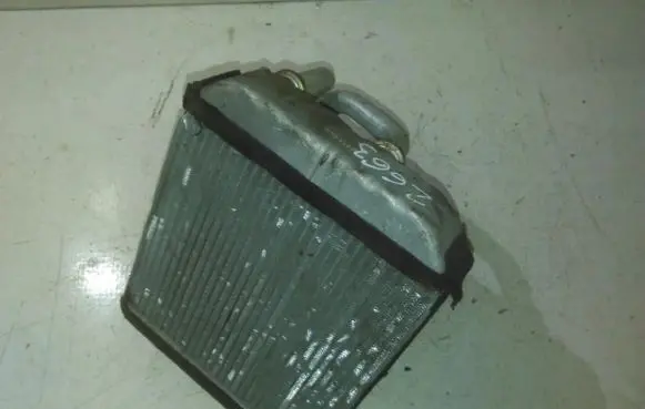 Heater blower radiator
