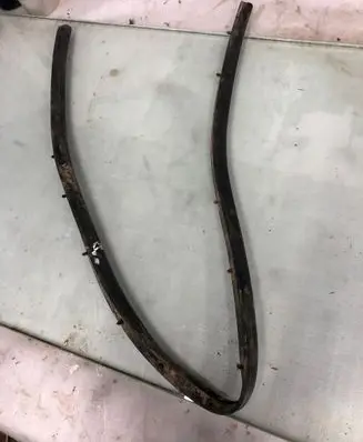 BMW X4 G02 Rubber seal front door (on door) 
