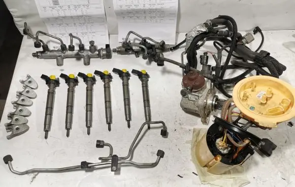 Audi A6 S6 C7 4G Fuel injection system set 059130277CD 059130755BG 057130764AE