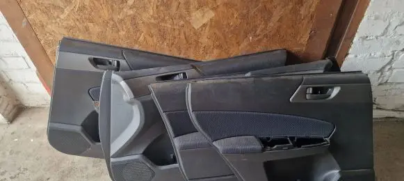 Front door card panel trim