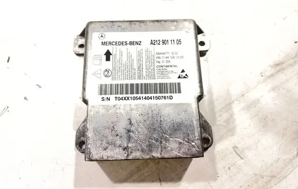 Mercedes-Benz E W212 Airbag control unit/module A2129011105