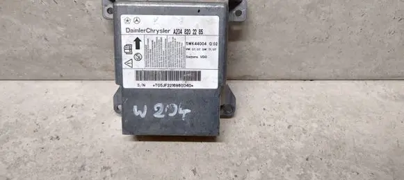 Mercedes-Benz C W204 Airbag control unit/module A2048202285 5WK44004 T0EJF2216980040