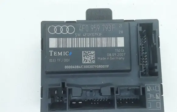 Audi A6 S6 C6 4F Door control unit/module 4F0959793F 4F0910793F 0033TFJ0001