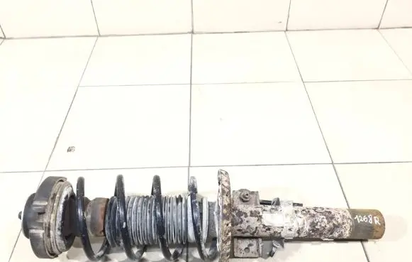 Volkswagen Polo IV 9N3 Front shock absorber with coil spring