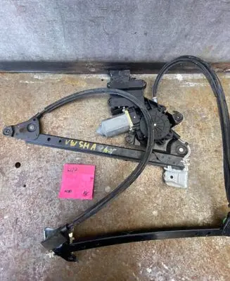 Volkswagen Sharan Rear door window regulator with motor 7M3959811 YM2114A389BA 106234100