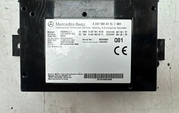 Mercedes-Benz Vito Viano W447 Phone control unit/module A2479004315 A2479028711