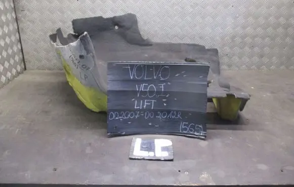 Volvo V50 Rear floor carpet liner 