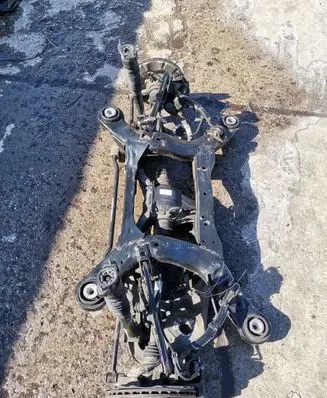Mercedes-Benz GLE (W166 - C292) Rear axle beam with reductor 