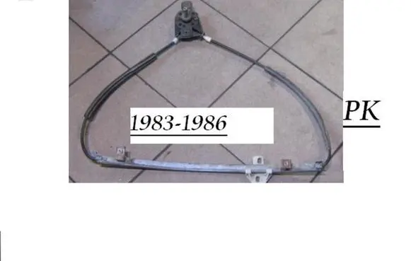 Volkswagen Jetta II Front door manual window regulator 