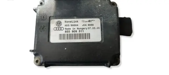Audi A4 S4 B6 8E 8H Other control units/modules 8E0909511