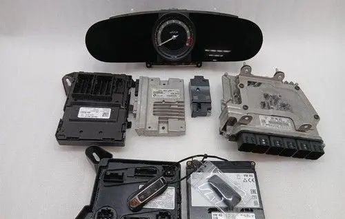 Porsche 911 992 Engine ECU kit and lock set 992906033