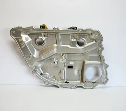 Audi A8 S8 D3 4E Rear door window regulator with motor 4E0839849A