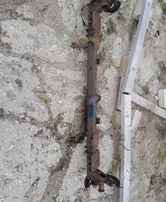Renault Master III Rear axle beam NOCODE