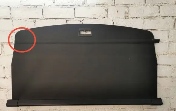 Parcel shelf load cover