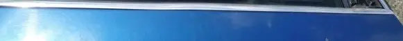 Peugeot 607 Front door glass trim molding 