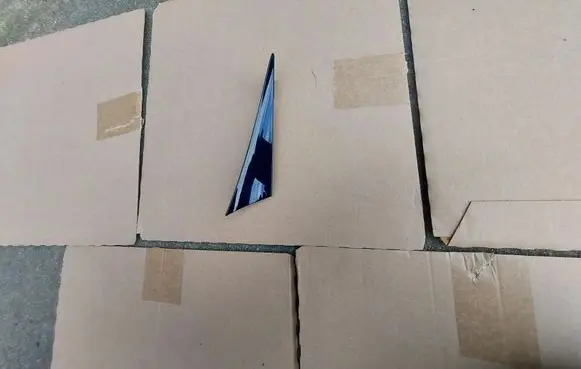 Toyota Prius (XV60) Rear bumper trim bar molding 5216647010