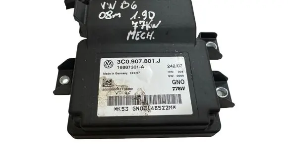 Volkswagen PASSAT B6 Hand brake control module 3C0907801J 16887301A