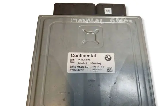 BMW 5 E60 E61 Engine control unit/module ECU 7595179 DMEMSD812 5WK93727