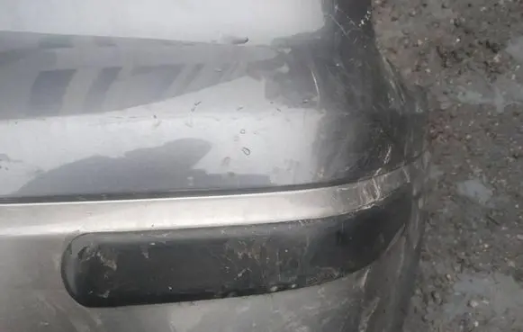 Mitsubishi Outlander Rear bumper trim bar molding 