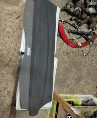 Parcel shelf load cover