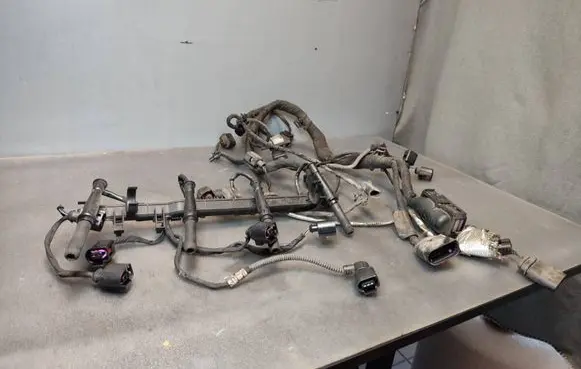 Volkswagen PASSAT B7 Engine installation wiring loom 07Z906379A