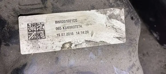 Audi A4 S4 B9 Fuel tank 8W0201021CQ