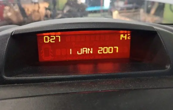 Peugeot Partner Screen/display/small screen 9807307080 IMPRK1508333