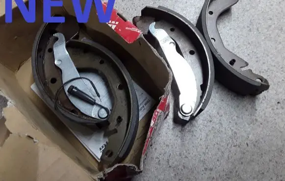 Opel Astra F Brake pads (rear) GS8543 96496764