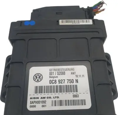Audi Q7 4L Gearbox control unit/module 0C8927750N SAPH001092 001S2088