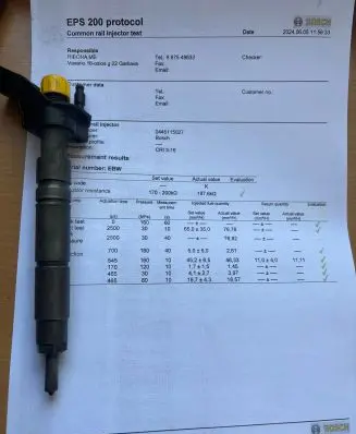 Mercedes-Benz ML W164 Fuel injector A6420700587