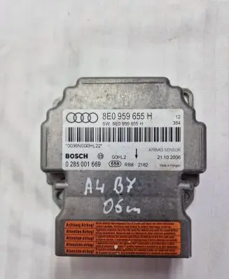 Audi A4 S4 B7 8E 8H Airbag control unit/module 8E0959655H 0285001669