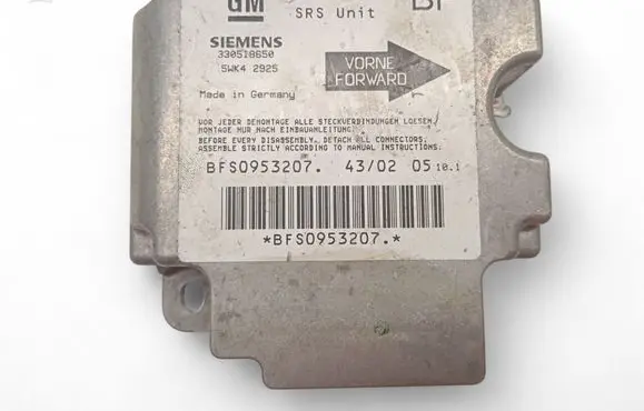 Opel Astra G Other control units/modules 09229302