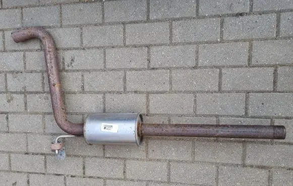 Volkswagen Golf VII Muffler/silencer 5Q0253211