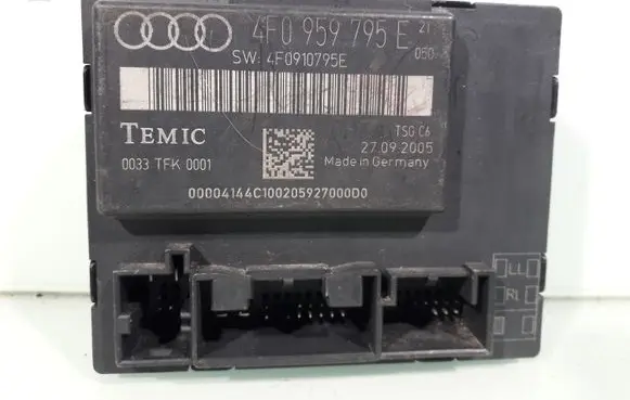 Audi A6 S6 C6 4F Door control unit/module 4F0959795E