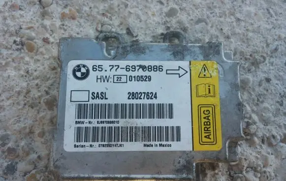 BMW 7 E65 E66 Airbag control unit/module 6970886
