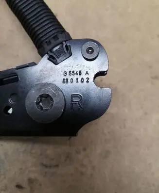 Mazda 3 I Front seatbelt buckle 603190500A