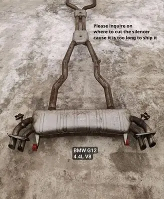 BMW 7 G11 G12 Muffler/silencer 8649959