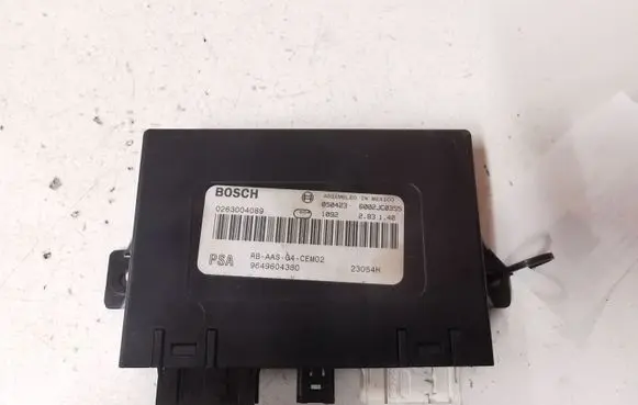 Citroen C5 Parking PDC control unit/module 9649604380 0263004089 6002JC0355
