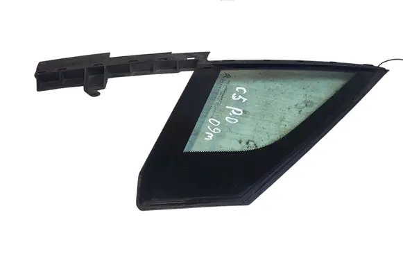 Citroen C5 Front door vent window glass four-door E000191 43R000016