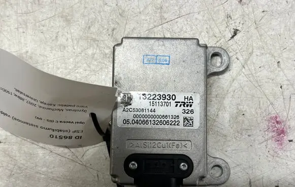 Opel Vectra C ESP (stability system) control unit 13223930 15113701 A2C53081144