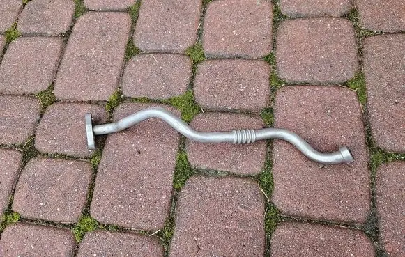 Opel Adam Turbo turbocharger oiling pipe/hose 55577298