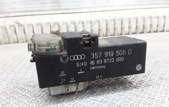 Coolant fan relay