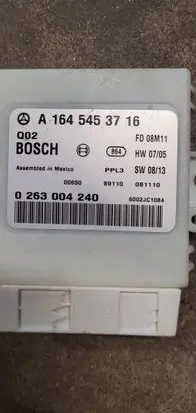 Mercedes-Benz ML W164 Parking PDC control unit/module A1645453716