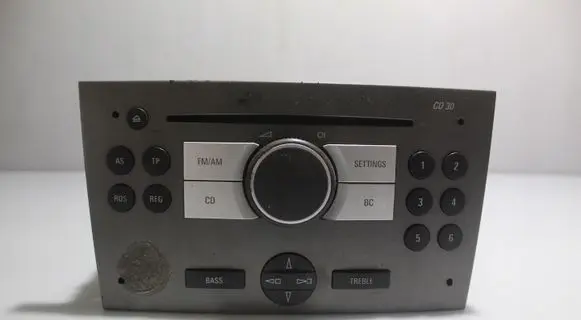 Opel Vectra C Radio/GPS head unit trim 13292085