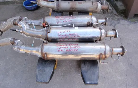 Citroen Jumper Catalyst/FAP/DPF particulate filter 1379607080