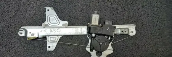 Citroen C5 Rear door window regulator with motor 128000771