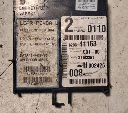 Renault Laguna II Comfort/convenience module 8200001476 216543863 010319