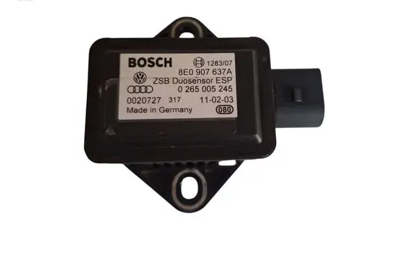 Audi A6 S6 C5 4B ESP acceleration yaw rate sensor 8E0907637A 0265005245