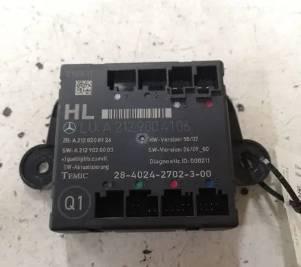 Mercedes-Benz E W212 Door control unit/module A2129004106