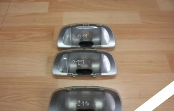 Mercedes-Benz C W204 Headlining lighting console trim A2118201712